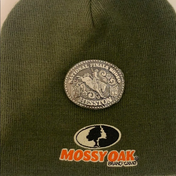 Junior 1984 Hesston NFR Rodeo belt buckle NIP - Picture 3 of 4